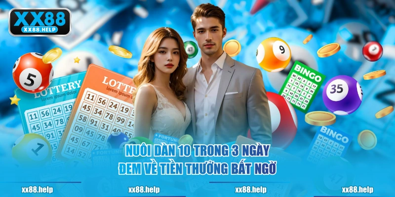 Nuôi dàn 10 trong 3 ngày đem về tiền thưởng bất ngờ